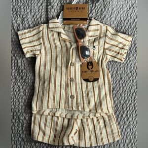 ⚠️Rabbit Bear Baby Outfit with Sunglasses⚠️